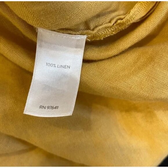 J Jill love linen button down top - Picture 7 of 7